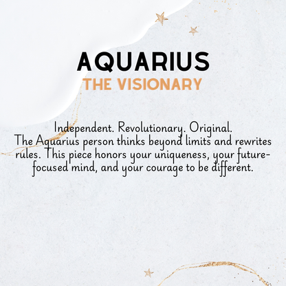 Old English Zodiac Necklace