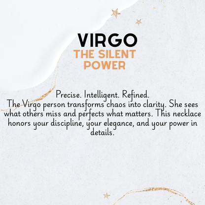 Old English Zodiac Necklace