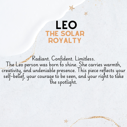 Old English Zodiac Necklace