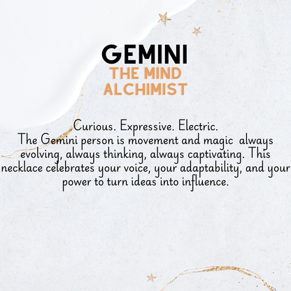 Old English Zodiac Necklace